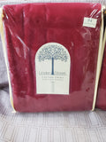 Pair of Linden Street Cotton Twill Tab-Top Panel Valences UNOPENED