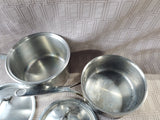 Pair of Stainless Steel Sauce Pans