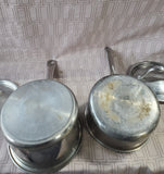 Pair of Stainless Steel Sauce Pans