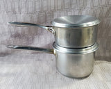 Pair of Stainless Steel Sauce Pans