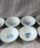 Set of 12 Pfaltzgraff "Yorktowne" Shallow Soup/Cereal Bowls