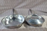 Pair of Small Stainless Steel Skillets