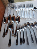 (A) Lot of Assorted Flatware