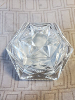 Staiger Crystal Hexagonal Clock WORKS