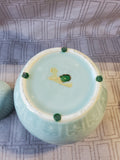 Ceramic Seafoam Green Ginger Jar