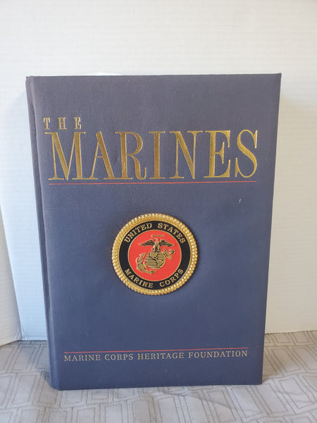 The Marines Marine Corps Heritage Foundation Illustrated Fabric Covered Hardcover Book