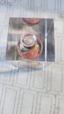 Alex Arbell Blown Glass Vase in Lucite Paperweight