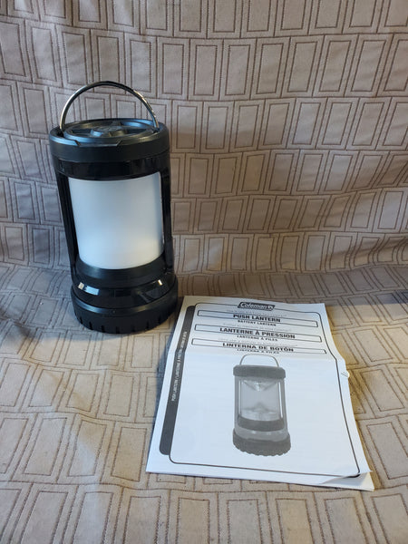 Coleman Push Lantern WORKS