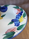 Dansk Fruit Pattern Pasta Bowl