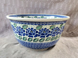 Polish Pottery Large Mixing Bowl