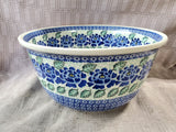 Polish Pottery Large Mixing Bowl