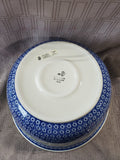 Polish Pottery Large Mixing Bowl
