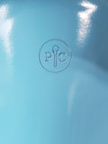 Pampered Chef Blue Fluted Cake Pan