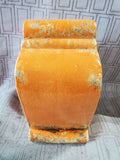 Karma Orange Ceramic Bird Cage Coin Bank