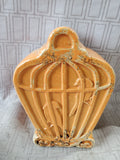 Karma Orange Ceramic Bird Cage Coin Bank