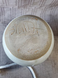 Signed Smith Pottery Oil Lamp
