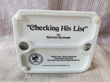 Norman Rockwell's "Checking His List" Figurine