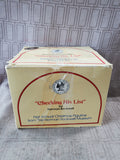 Norman Rockwell's "Checking His List" Figurine