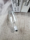 Lot of 6 Chandelier Lightbulbs APPEARS UNUSED