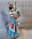 Asian Inspired Porcelain Woman Figurine