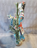 Asian Inspired Porcelain Woman Figurine