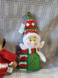 Lot of Stuffed Christmas Figurines