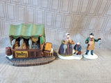 Department 56 Heritage Village Collection "Poultry Market" 3 Piece Figurine Set (JJ)