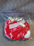 2 Piece Santa Themed Christmas Decor Lot
