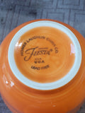 Pair of Homer Laughlin China Fiesta Ware Orange Mugs