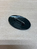 Russian Oval Painted Pin