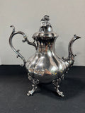 (B) Reed & Barton MCM Vintage Winthrop Silver Plate Teapot