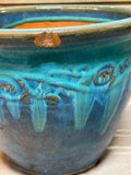 Glazed Pottery Planter - see description