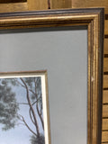 Church & Chickadees Print