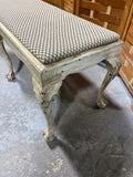 Bench with Carved Legs