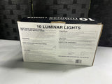 10 Indoor/Outdoor Luminar Lights, 3 Boxes Available, Each Box PRICED INDIVIDUALLY, $20 per box