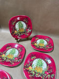 Pineapple Appetizer Plates By Keller Charles