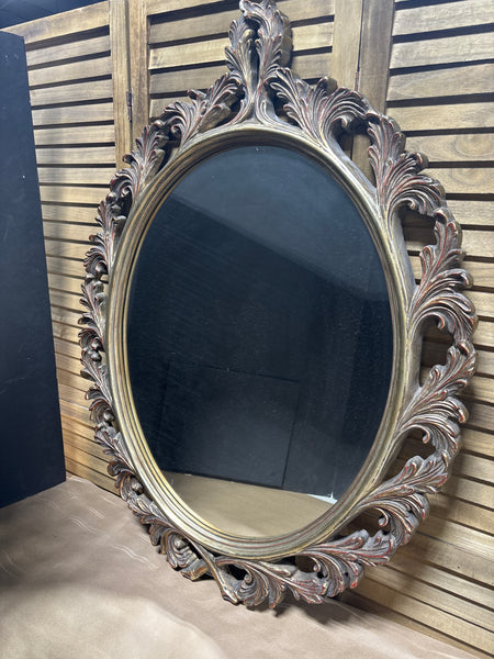 Leaf Design/Resin Mirror