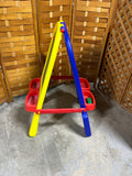 Crayola Double Sided Easel with Dry Erase Board and Chalk Board