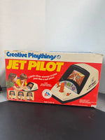 Creative Playthings Vintage Jet Pilot Flight Simulation Toy in Box AS IS (READ DESCRIPTION CAREFULLY)