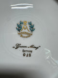87-Piece Mitterteich Bavarian Green Ming Floral China Set
