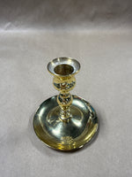 Single Baldwin Brass Candle Holder