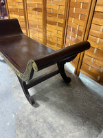 Double Boat Style Bench/Chaise Lounge, NO CUSHION