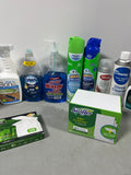 Cleaning Lot U, Most bottles at least half full