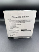 LL Bean Weather Finder In Box NOT TESTED
