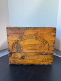 Canadian Butter Creamery Vintage Wooden Crate