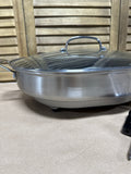 Cuisinart CSK-150 1500 Watt Nonstick Oval Electric Skillet // Gets Warm No Further Testing