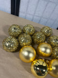 Ornament Lot, Gold Tones