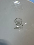 (C) Pair of Wedgwood Lavender on Cream Shell Edge Oval Vegetable Bowls