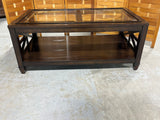 Coffee Table with Glass