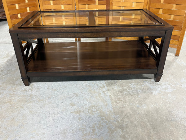 Coffee Table with Glass